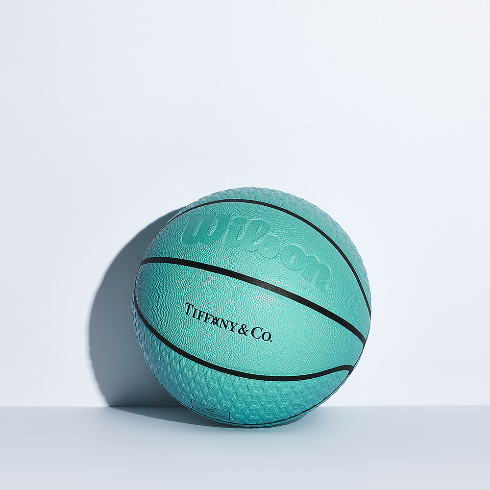 Tiffany & Co. And Daniel Arsham Unveil A Limited-Edition Tiffany Blue Basketball To Celebrate NBA All-Star Weekend