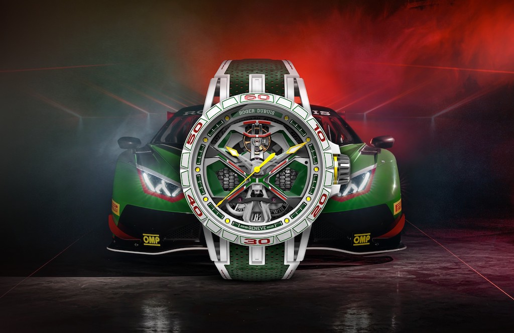 Roger Dubuis Unveils New Excalibur Spider Huracán At Goodwood Festival of Speed 2022