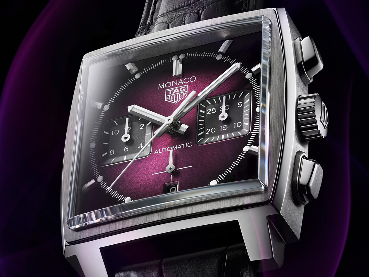 The New Color Dominating Summer: Introducing The TAG Heuer Monaco Purple Dial