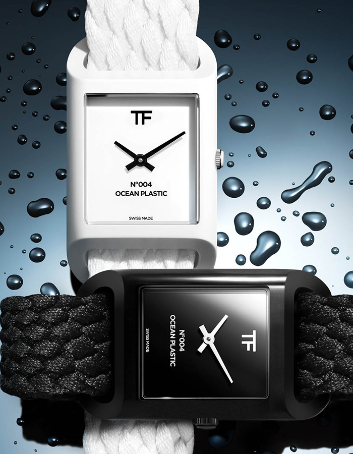 Watches With A Cause: Introducing The New Tom Ford Ocean Plastic N.004 Timepiece