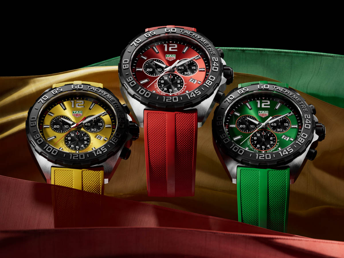 The Spirit Of Racing: TAG Heuer Goes Bold With Three New Formula 1 Chronographs