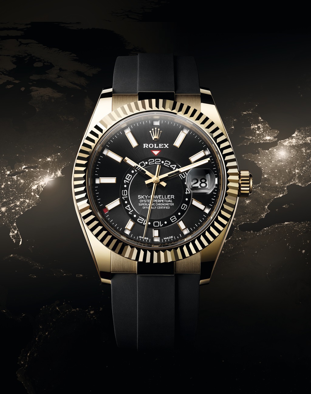 The Rolex Sky-Dweller is the Perfect Timepiece for Frequent Flyers