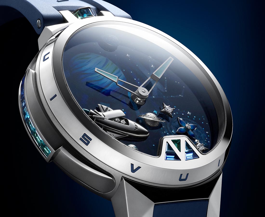 Watch Louis Vuitton Tambour Spin Time Joaillerie