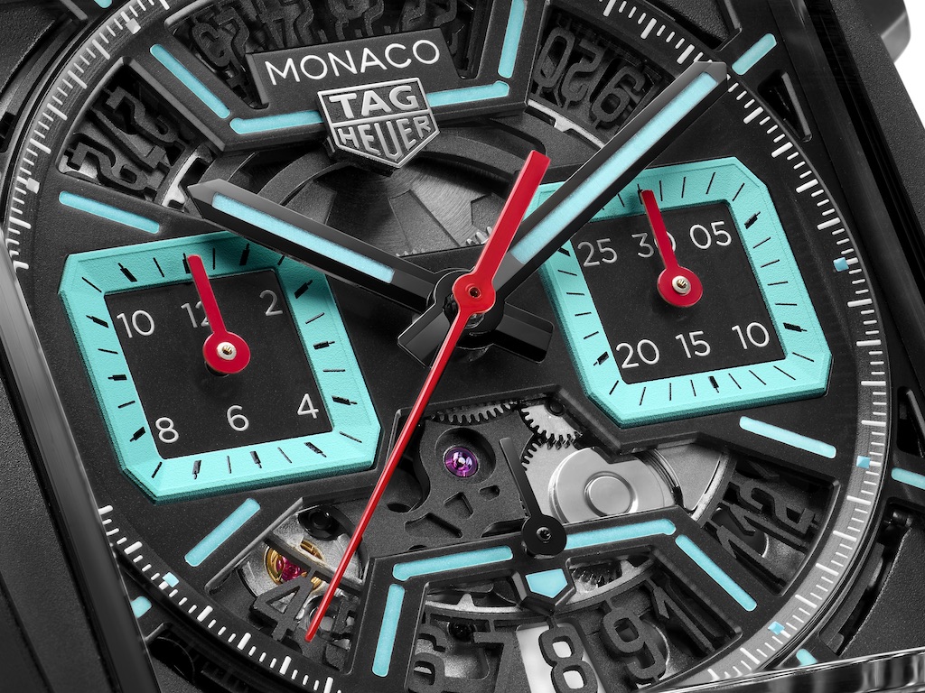 Introducing The New TAG Heuer Monaco Skeleton Chronograph (Live