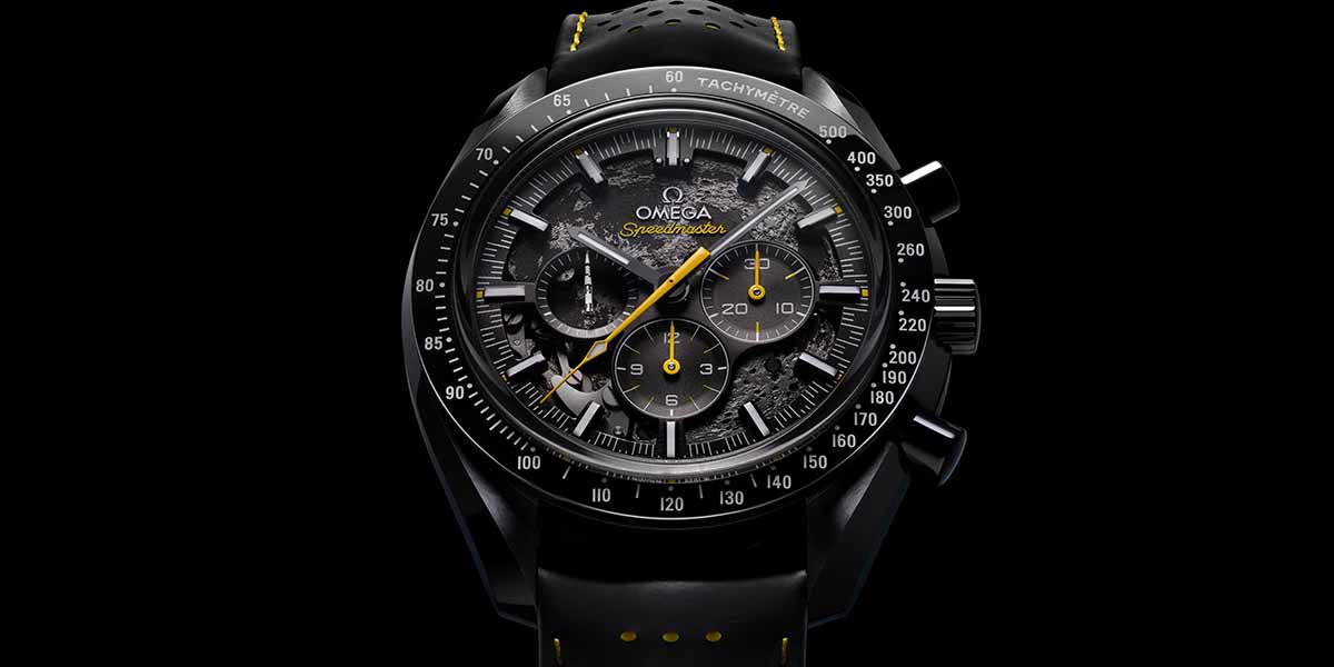 Omega's New Speedmaster Dark Side Of The Moon Is Out Of This World