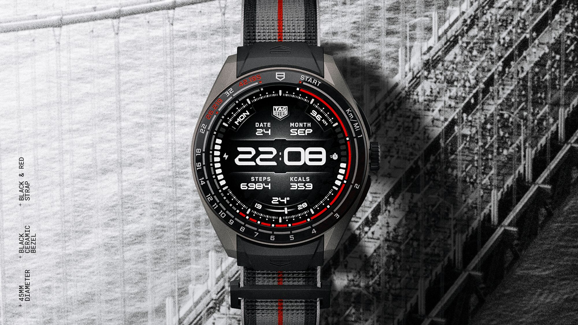 TAG Heuer Connected Calibre E5 Running Edition: NYC Marathon